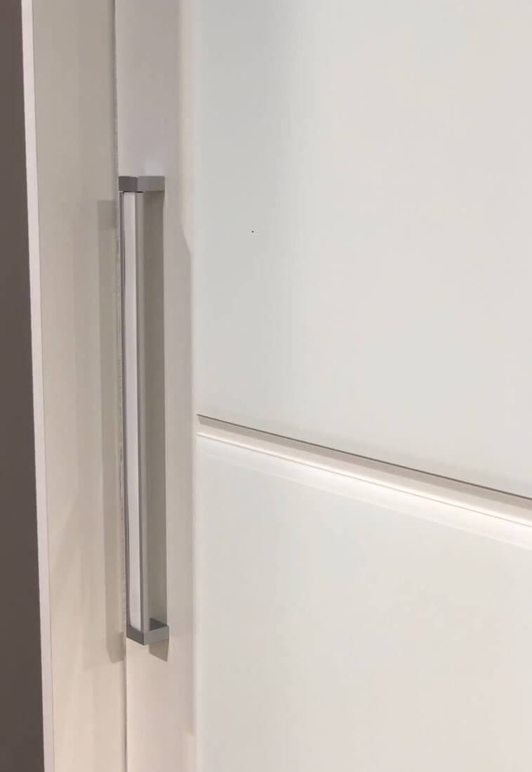 Шкаф-купе "ШКП 3" (1,6) Серия 2 Белый текстурный