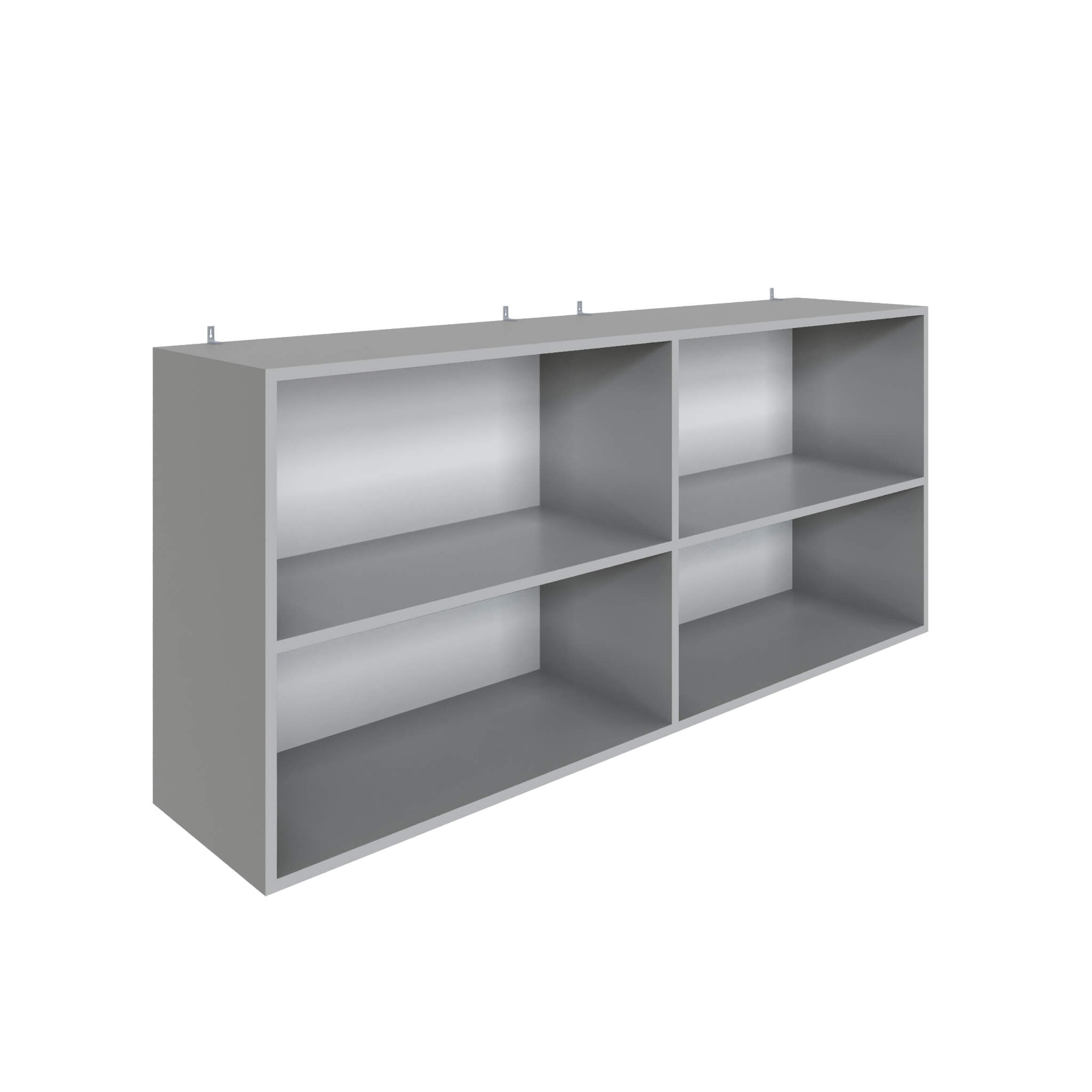 Гостиная Мадрид Полка навесная ПН-5 (1,5) камень серый