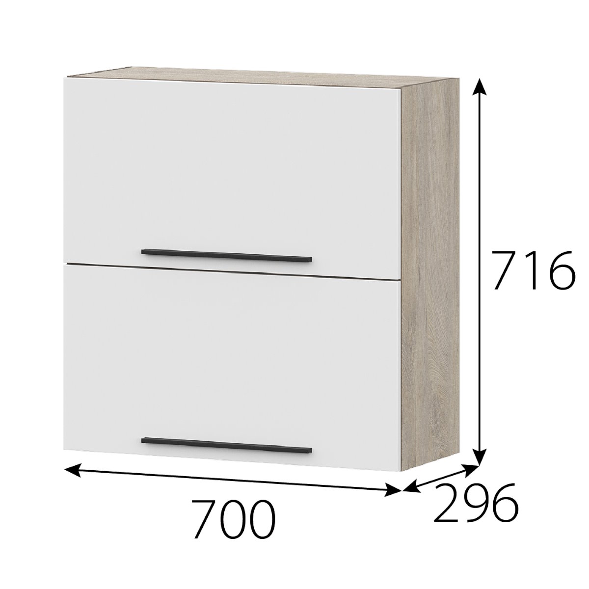 Шкаф 700 "Этна" 7в2я