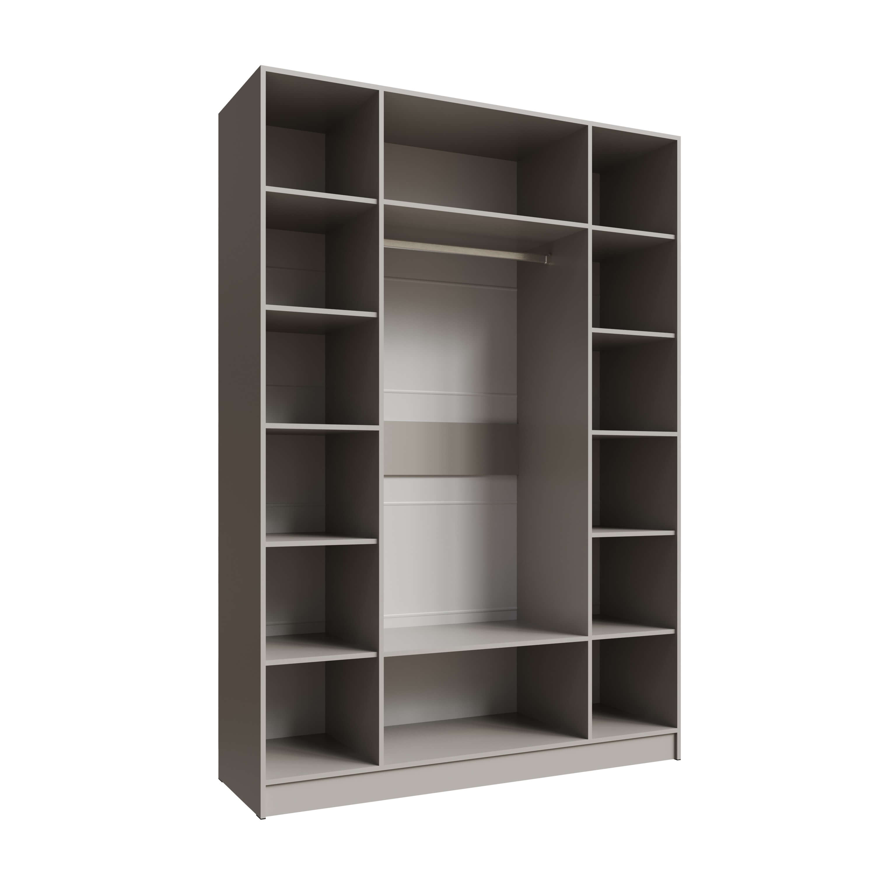 Шкаф Мадрид (1,6) с зеркалом кашемир