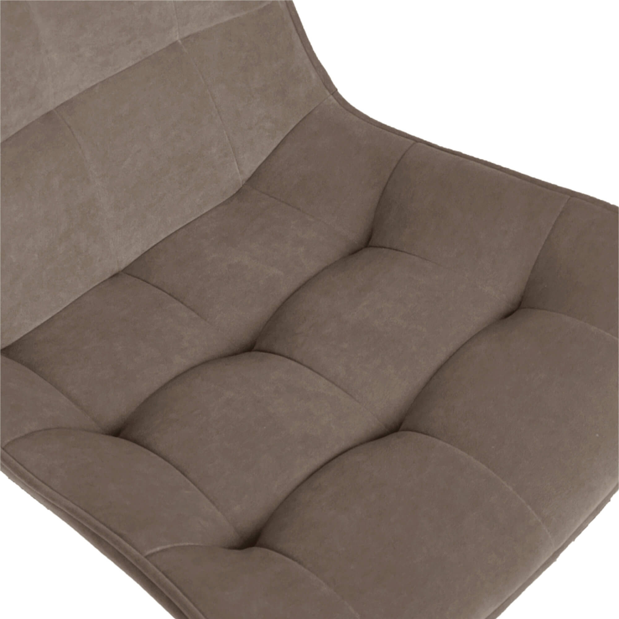 Стул интерьерный "Бостон" черный/меген 13 (коричневый)