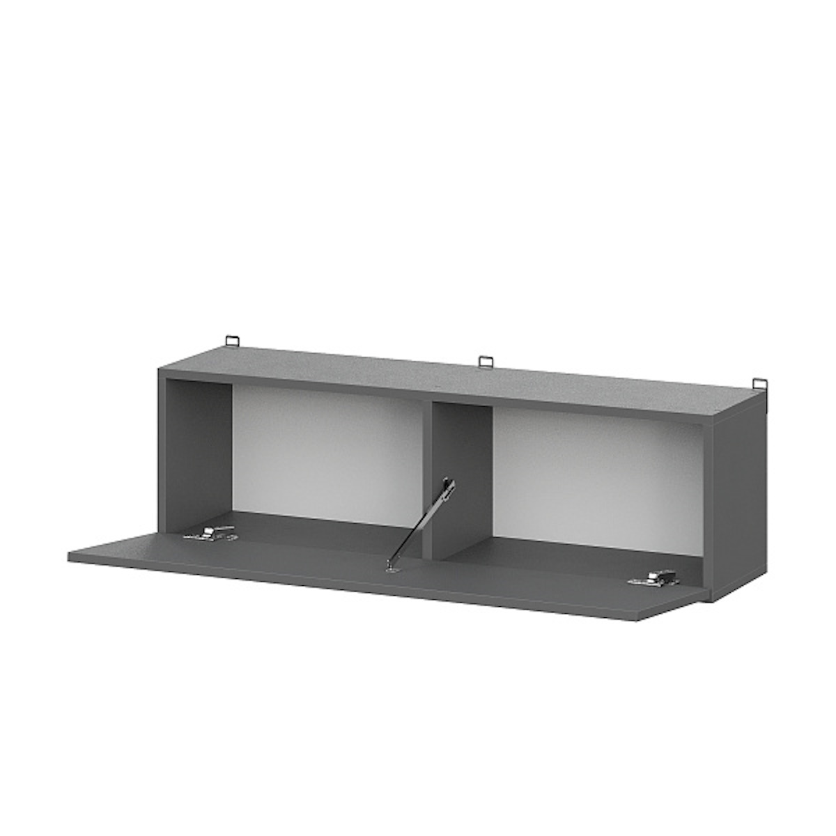 МС "Денвер" Шкаф навесной Графит серый