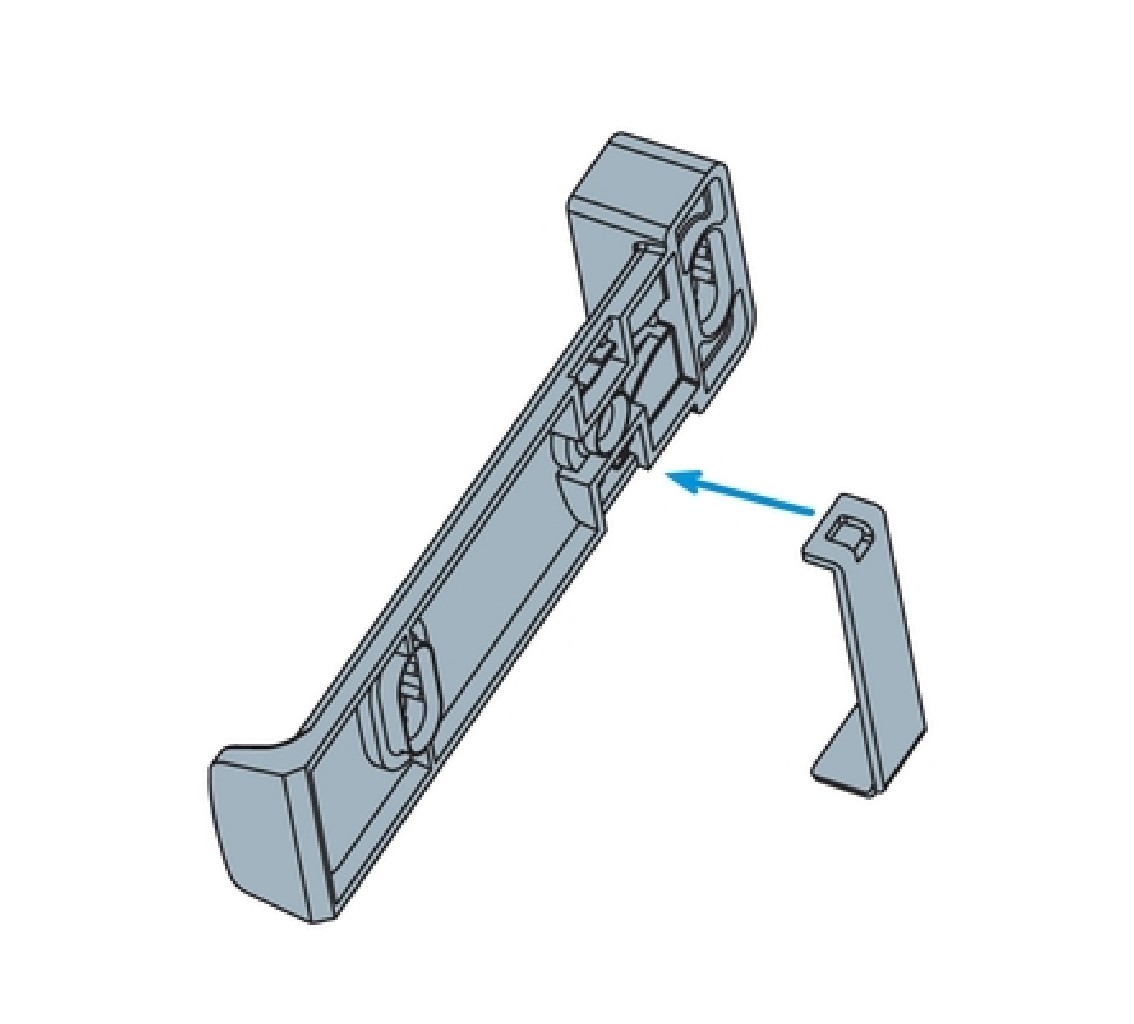 Доводчик для ящика ш.650-900мм