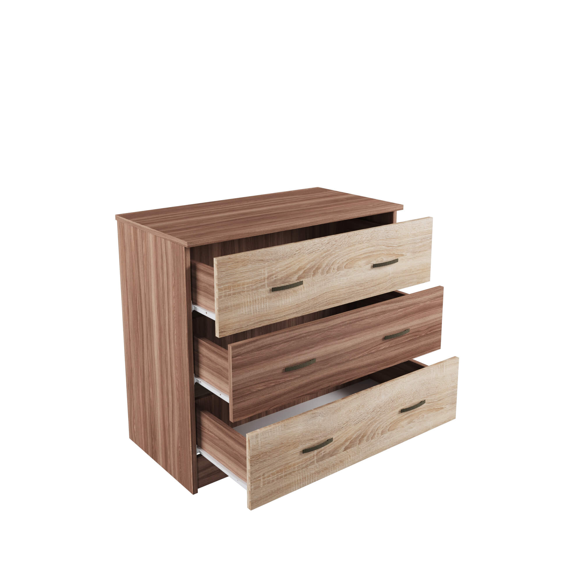 Спальня Орион. Комод ясень шимо/дуб сонома