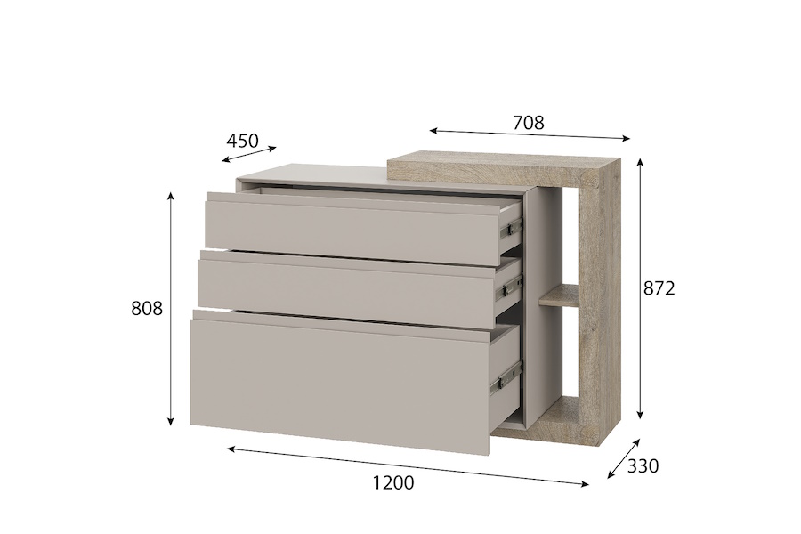 МС "Этна" Комод 1200 22 J-КШ