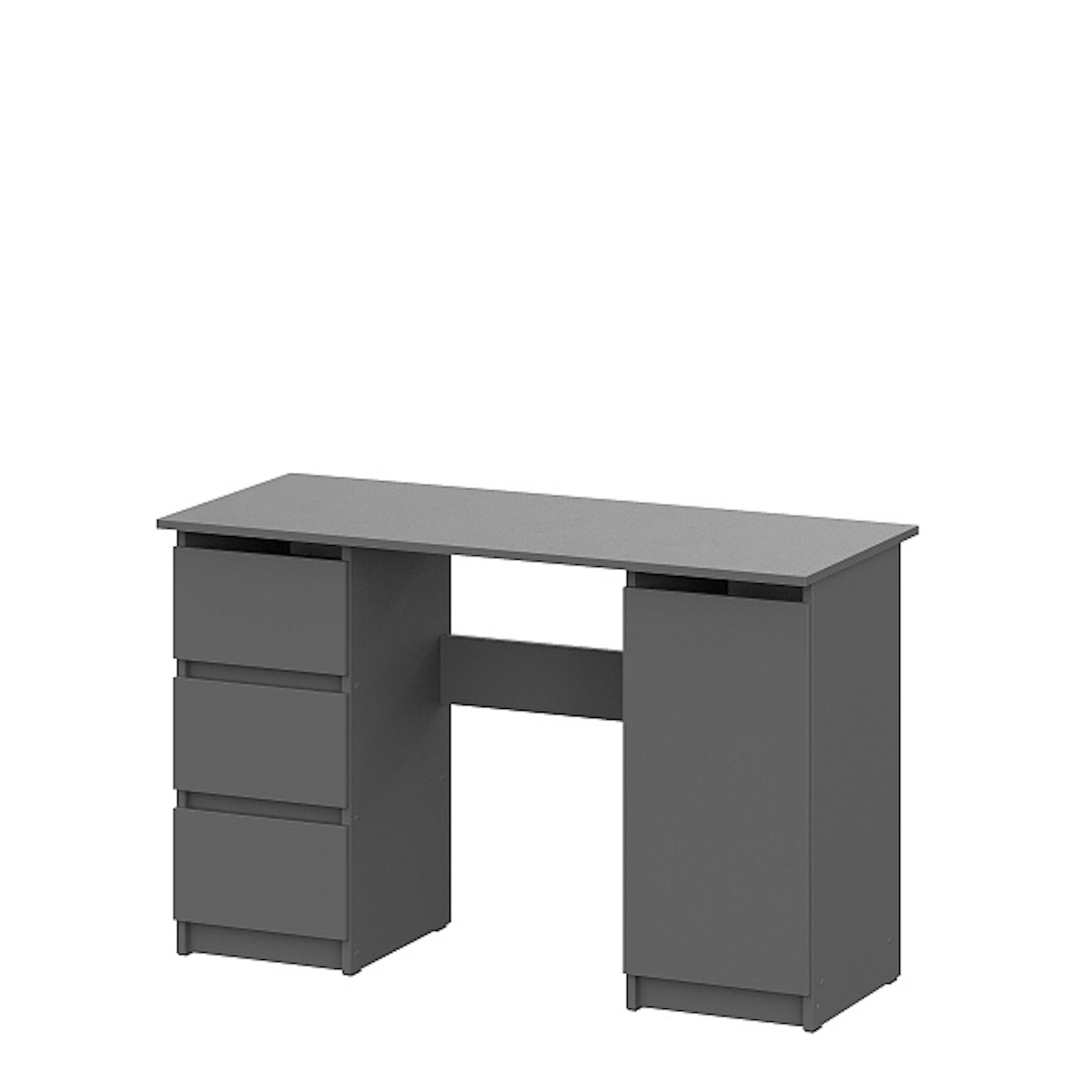 МС "Денвер" Стол письменный (1,2м) Графит серый