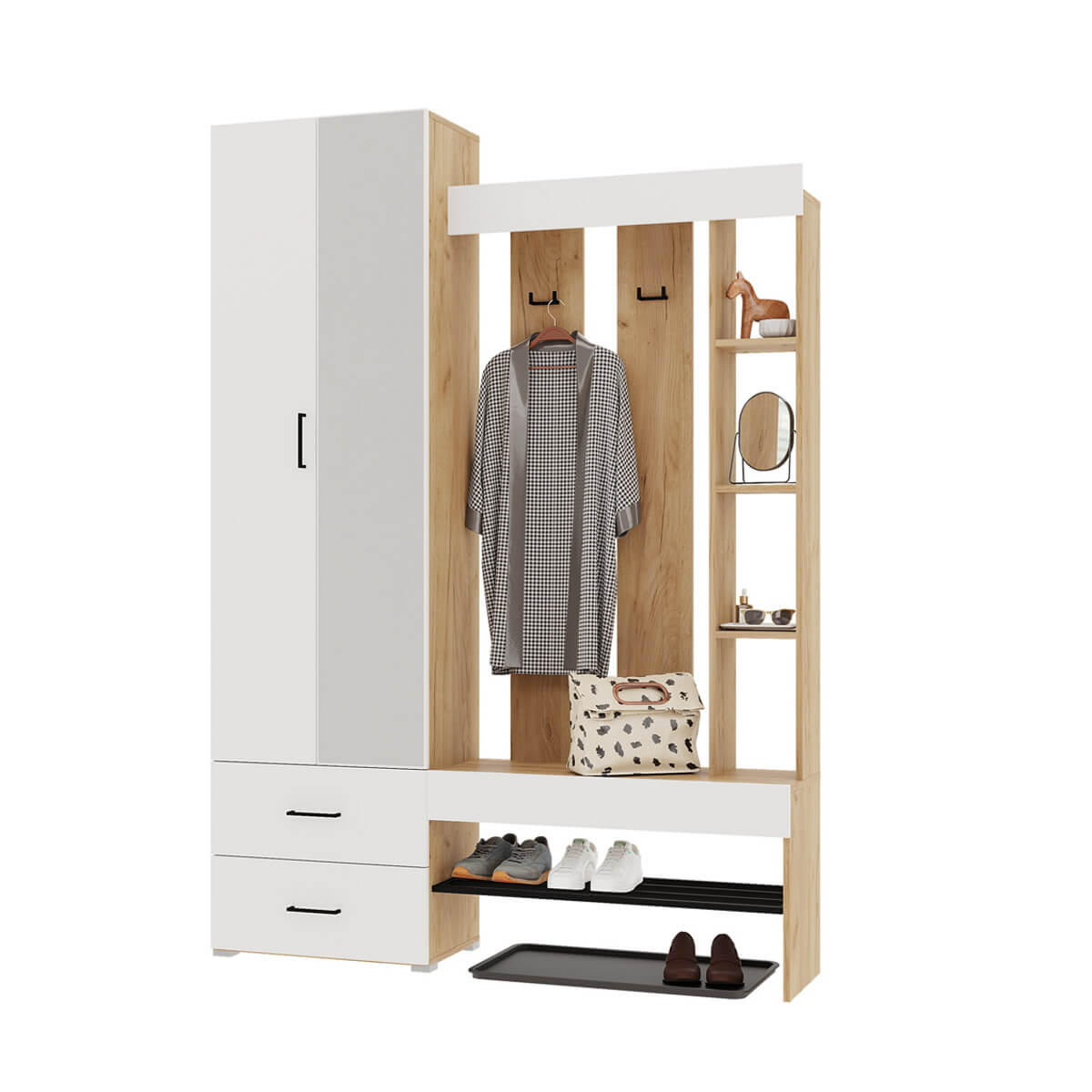 "Домино" Крафт золотой/Белый