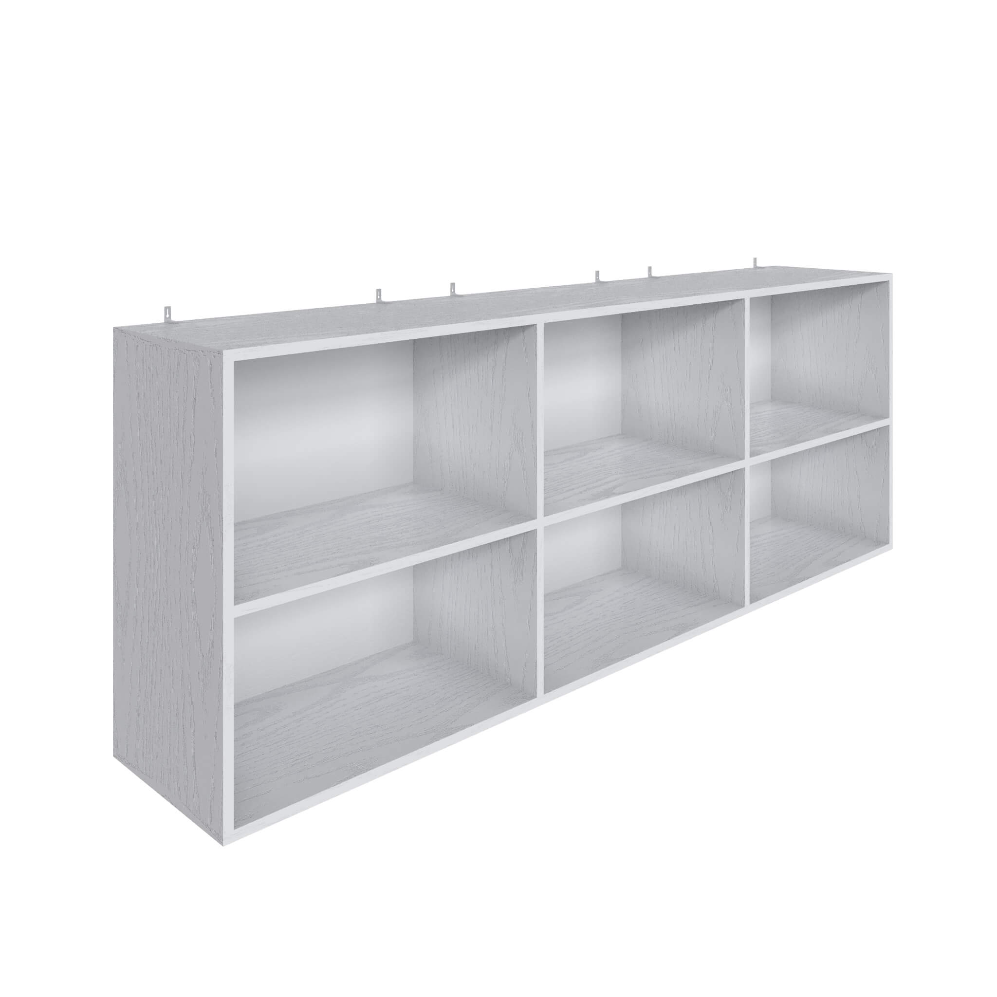 Гостиная Мадрид Полка навесная ПН-1 (1,8) белый/ателье светлое