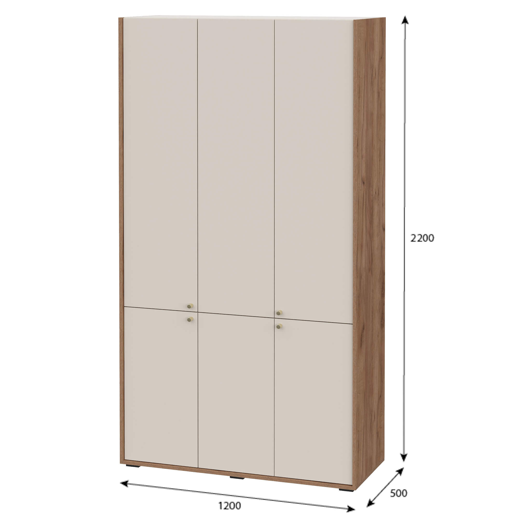 Шкаф 3-х створчатый МС "ОРМА"