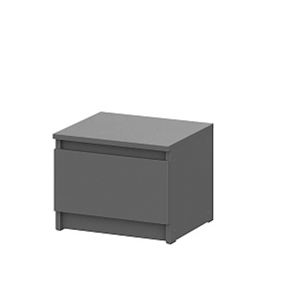 МС "Денвер" Тумба прикроватная Графит серый