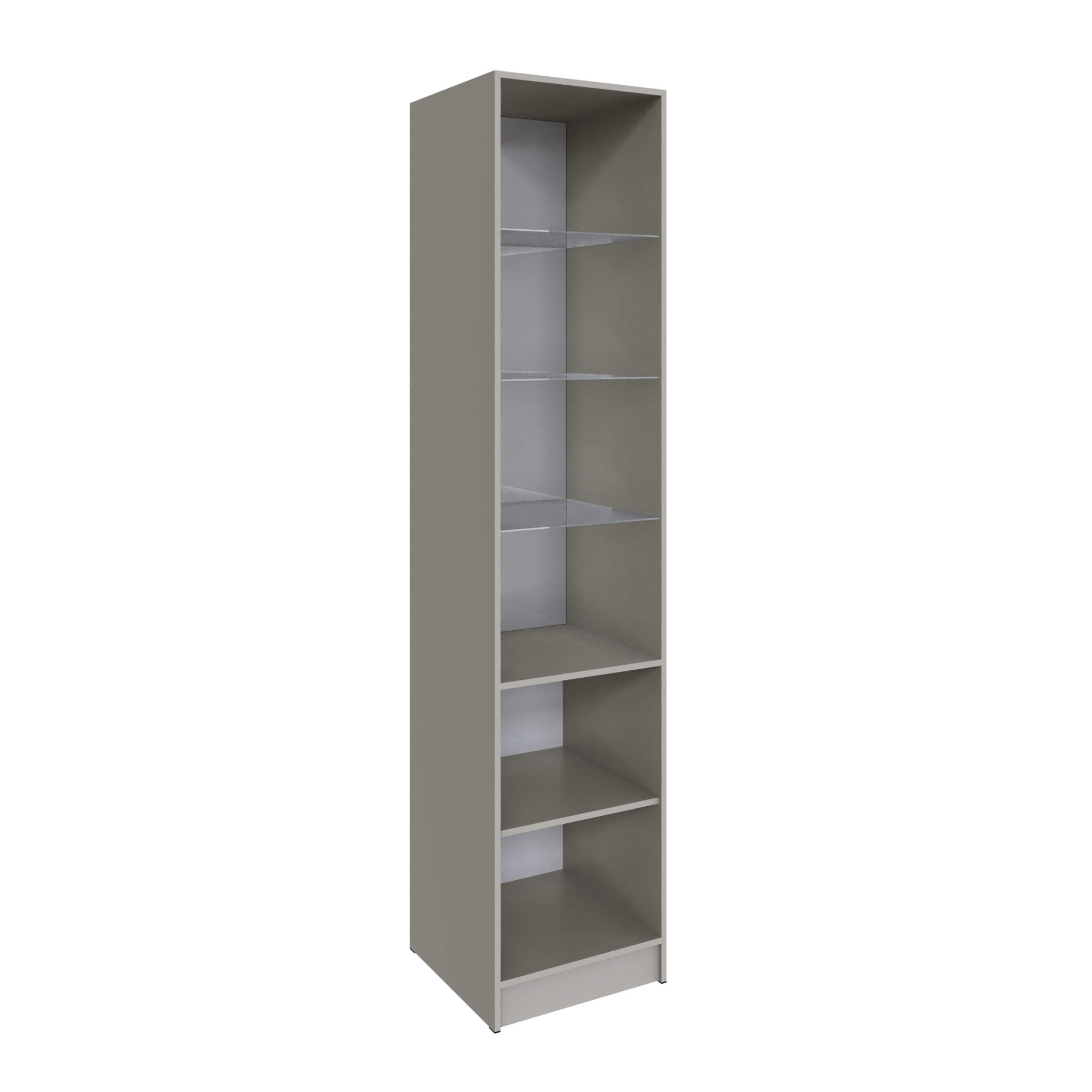 Гостиная Мадрид Шкаф (0,5) с 2 фасадами кашемир