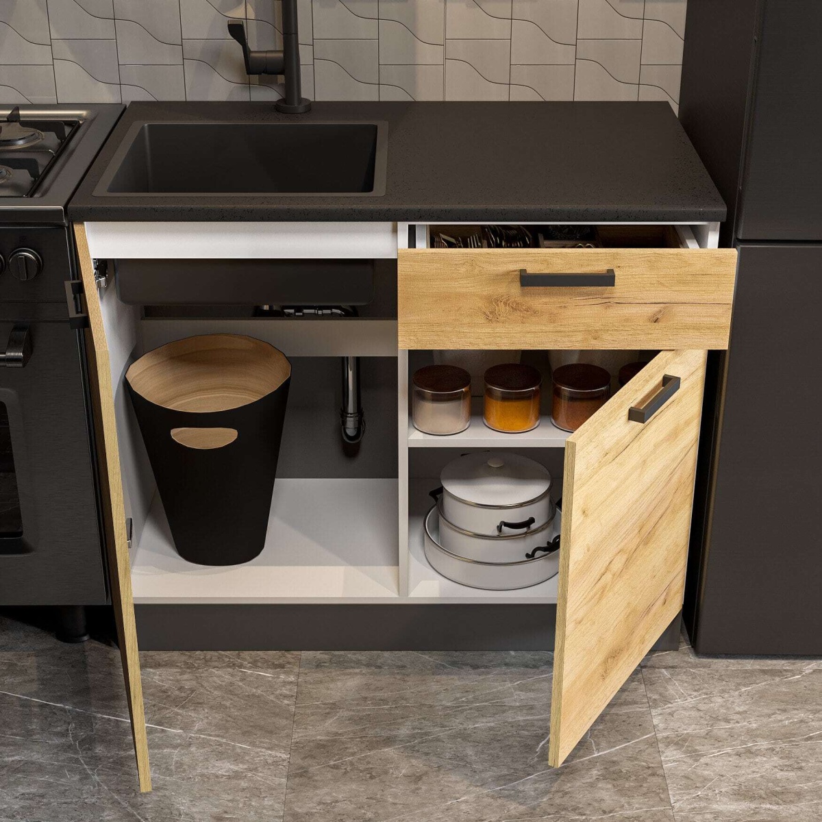 Кухня "Абрау" 1,0 м