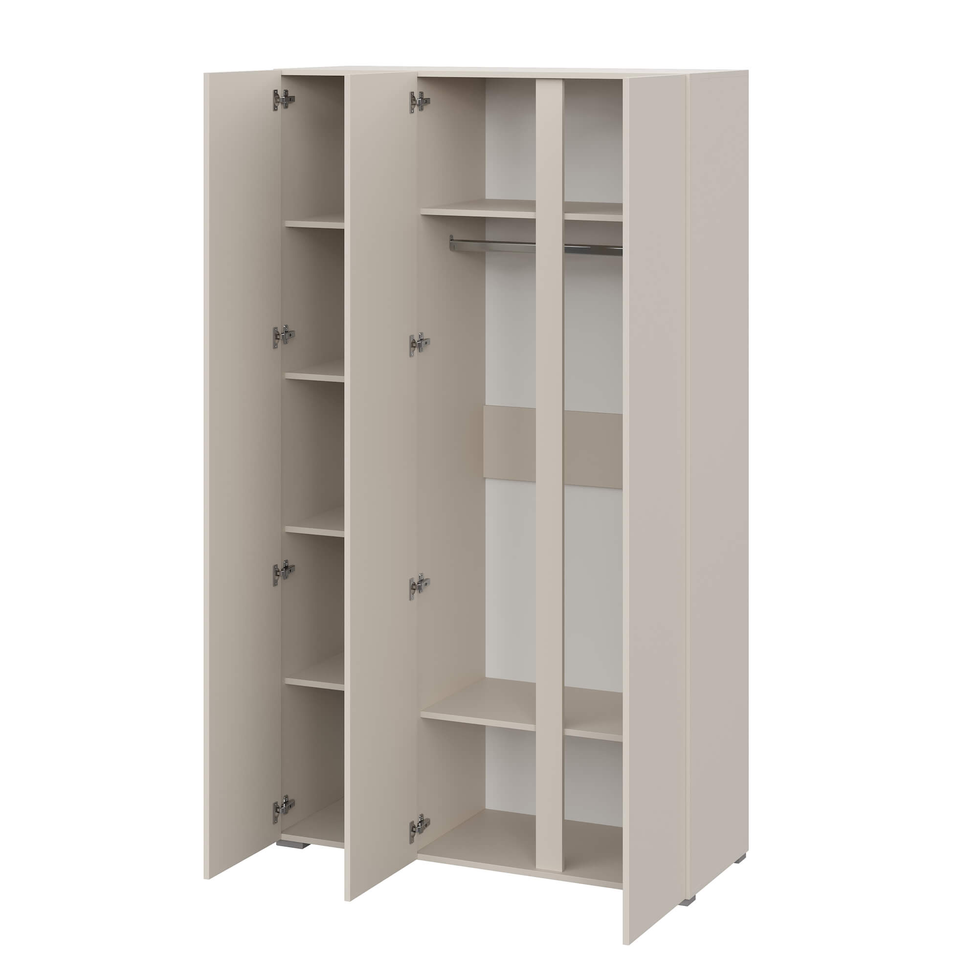 Люмо Шкаф с зеркалом ШК 02 кашемир