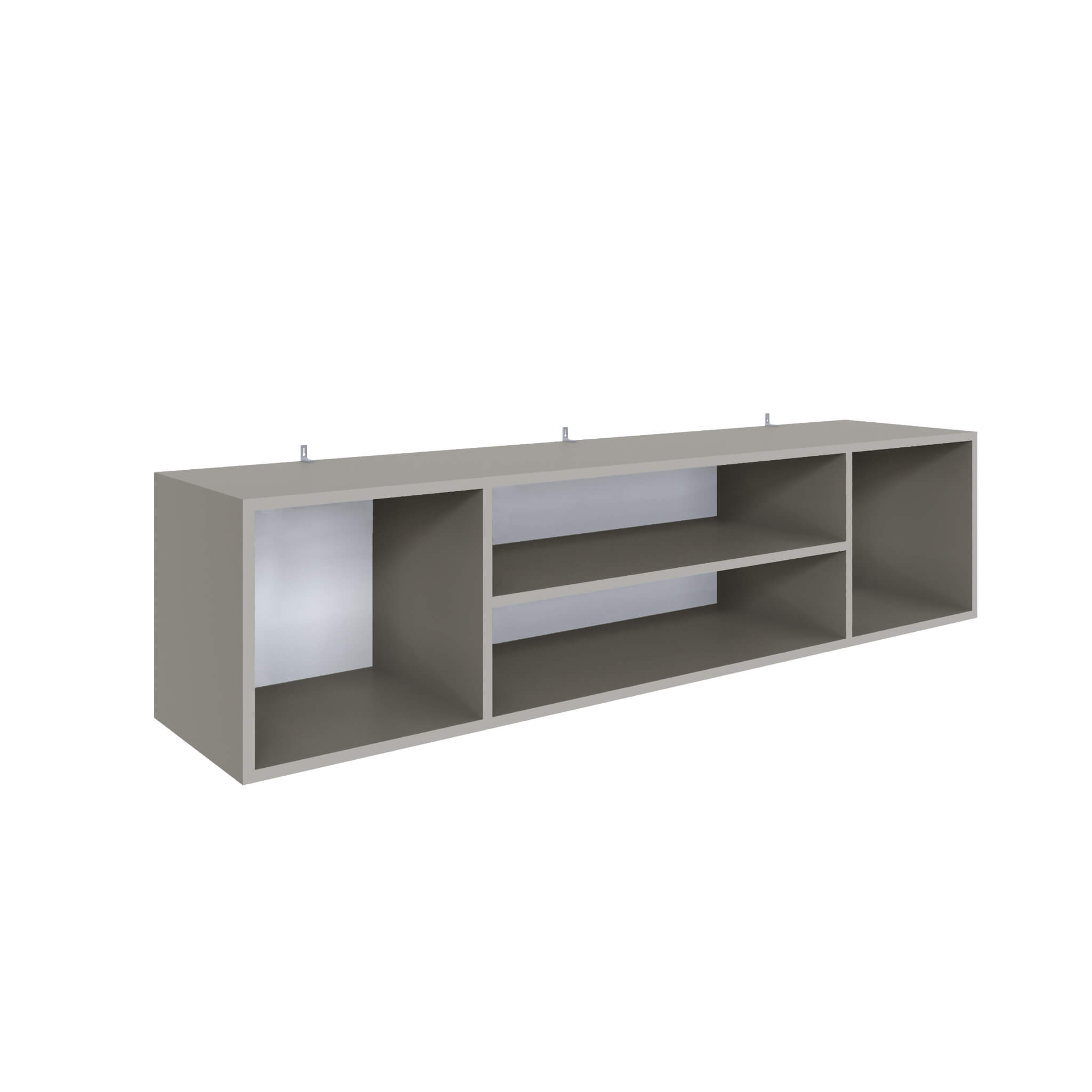 Гостиная Мадрид Полка навесная ПН-3 (1,5) кашемир