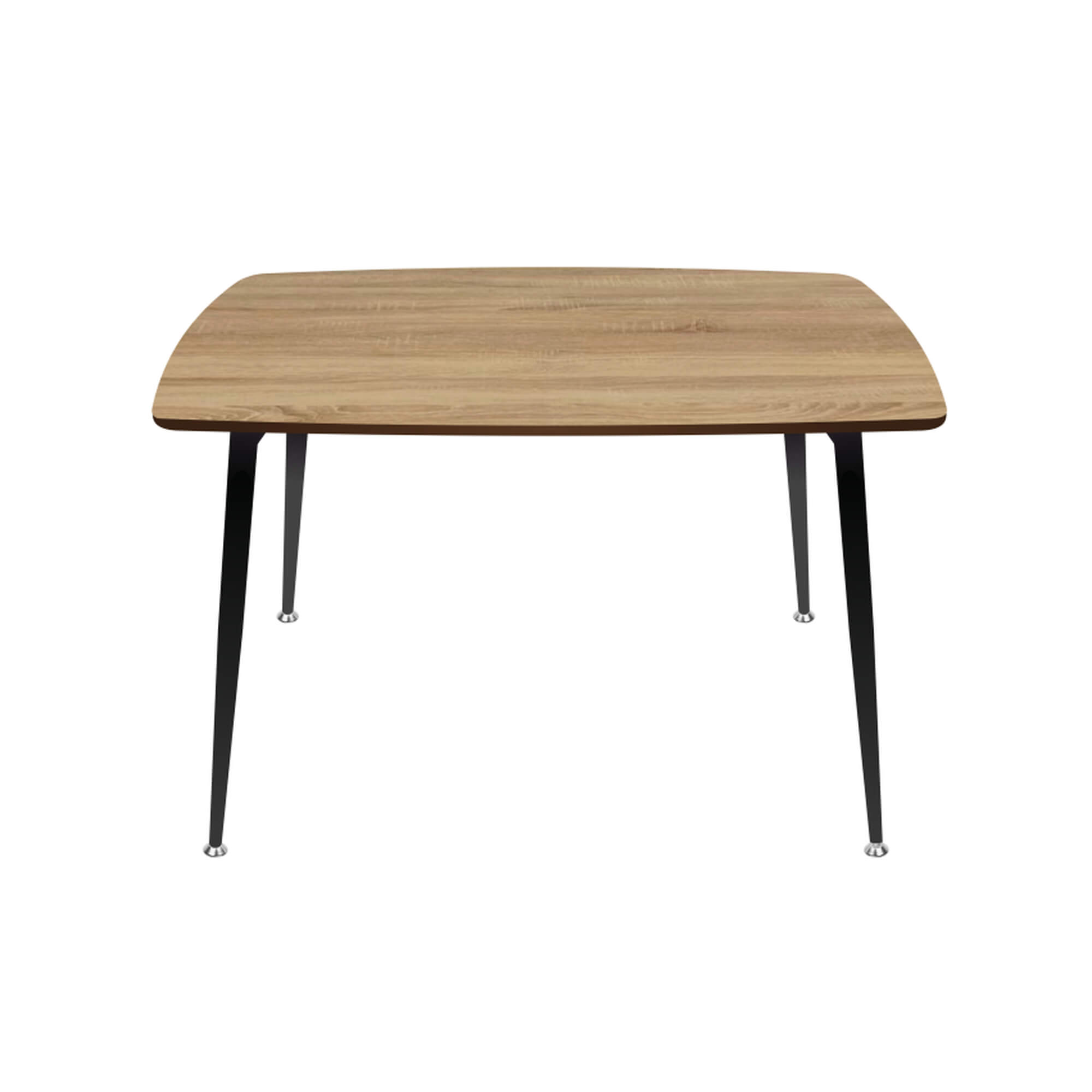 Стол "Брик" ЛДСП нераздвижной черный/дуб вотан