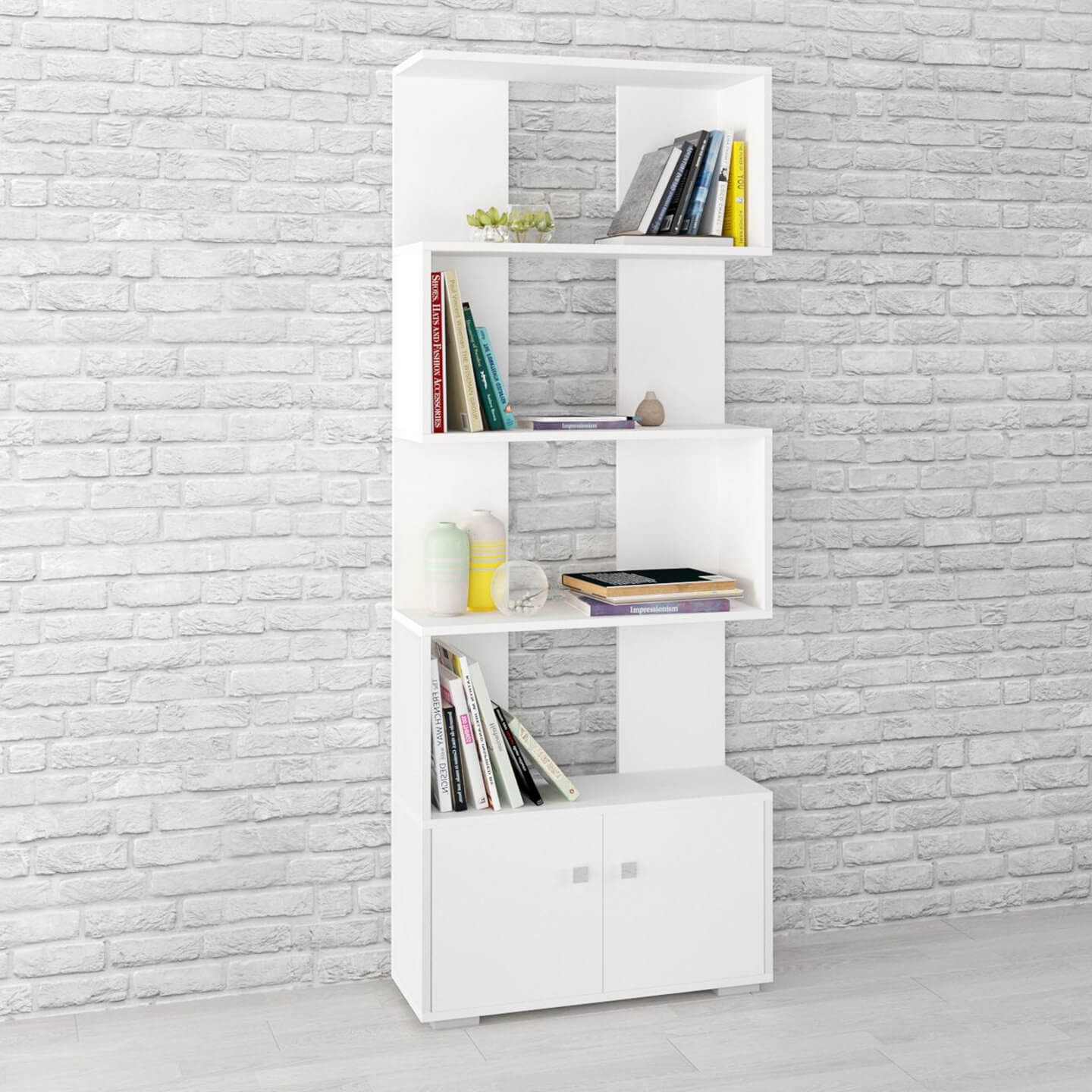 Стеллаж Ромео-2 белый