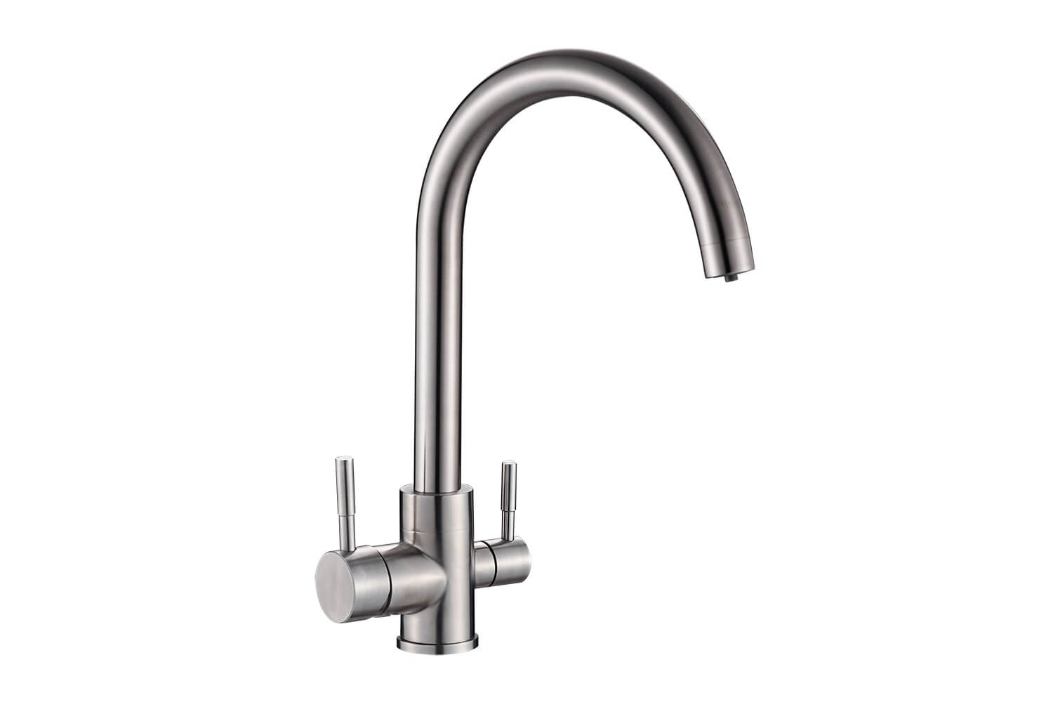 Смеситель ULGRAN U-020-304 нержавеющая сталь