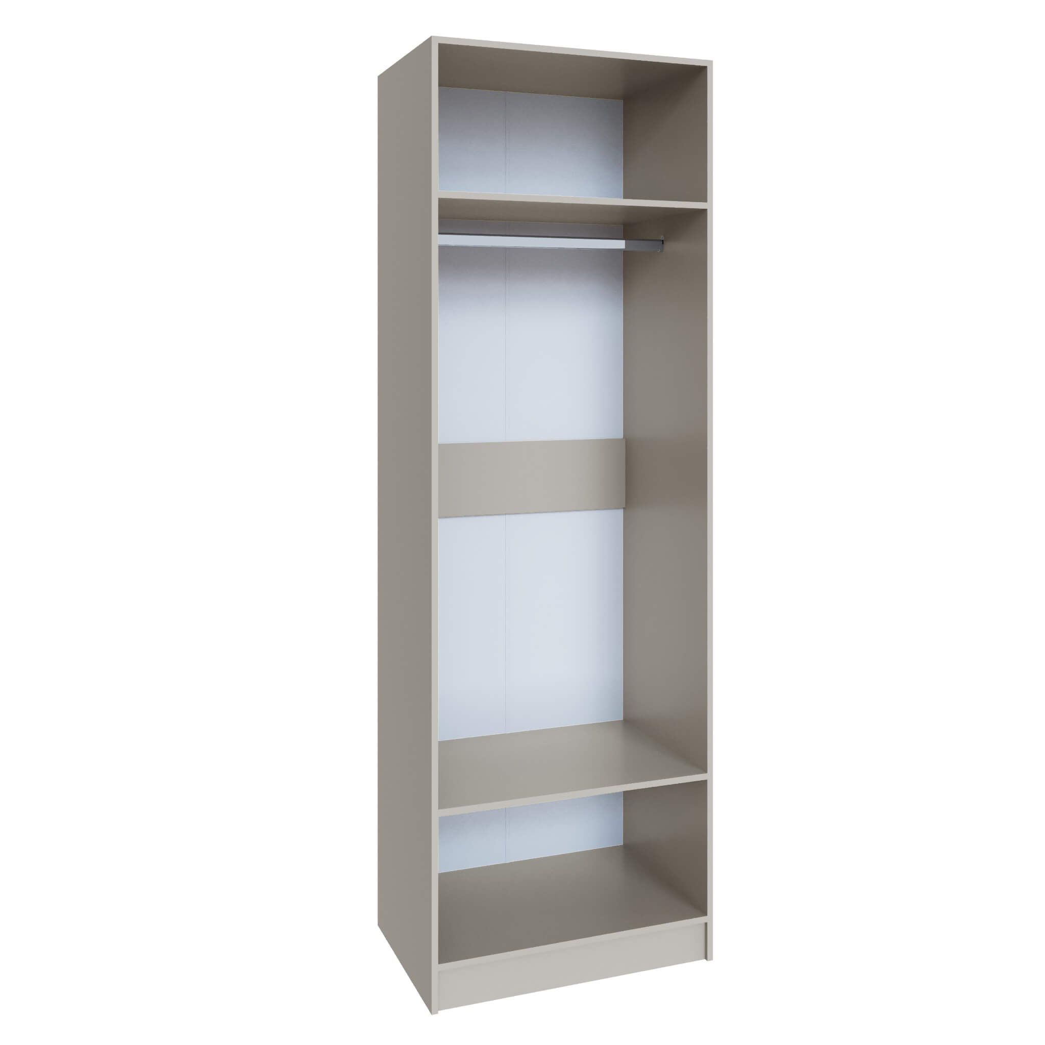 Шкаф Мадрид (0,75) с зеркалом кашемир