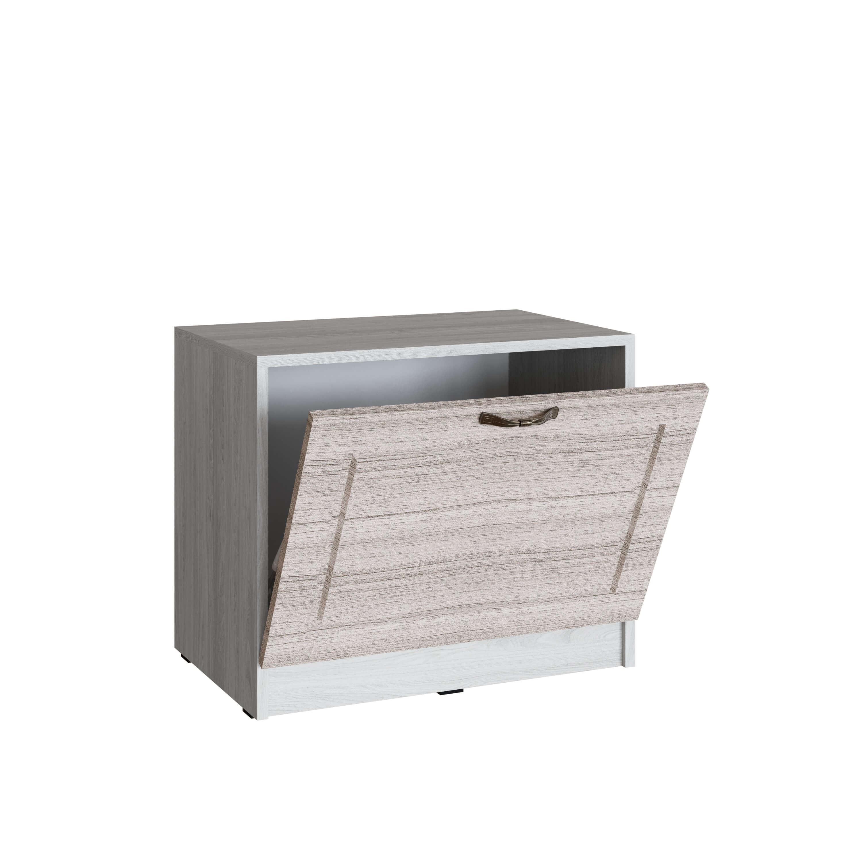 Прихожая Апполия Тумба 600 ясень анкор светлый/сандал белый