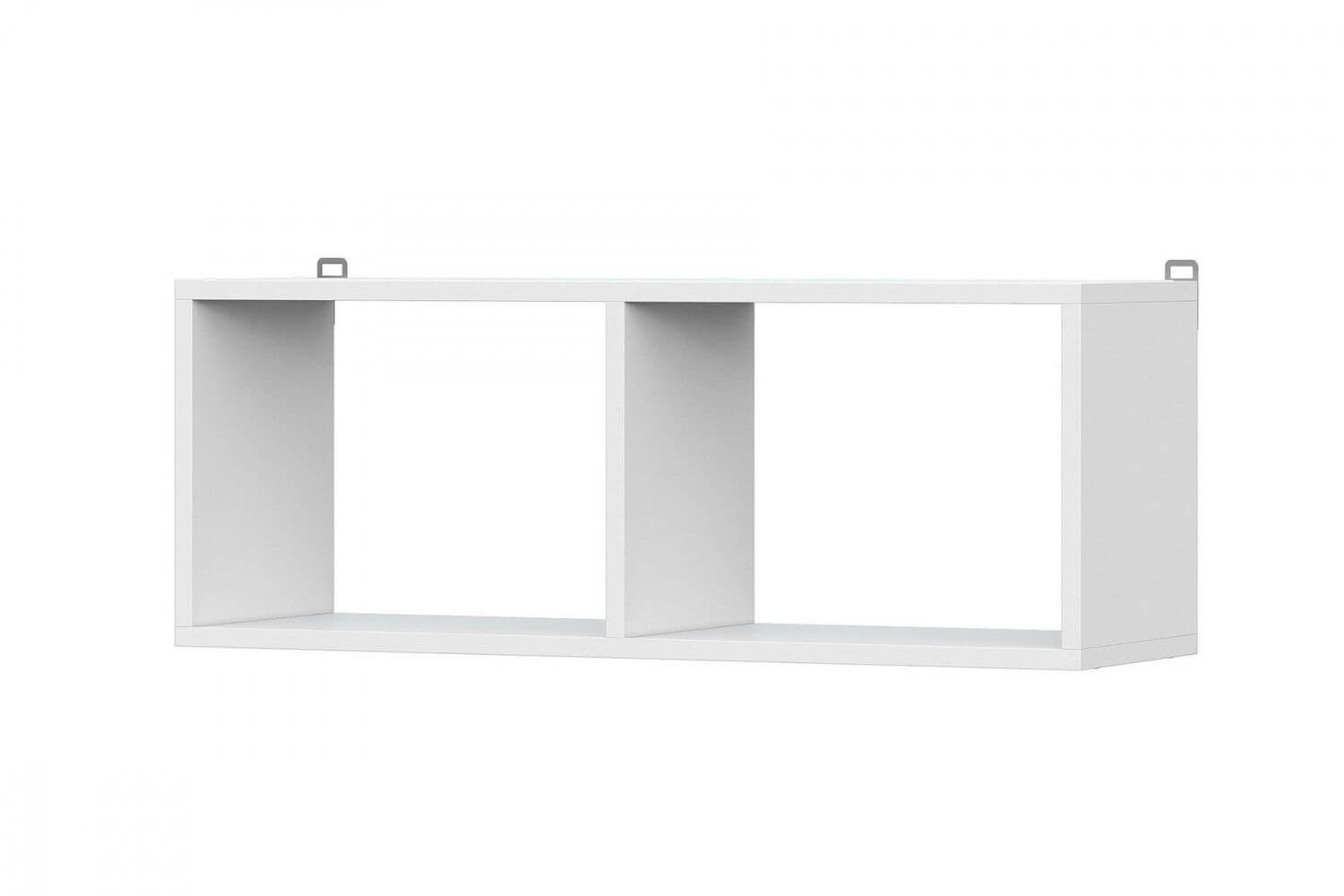 МС "Токио" Книжная полка Белый текстурный