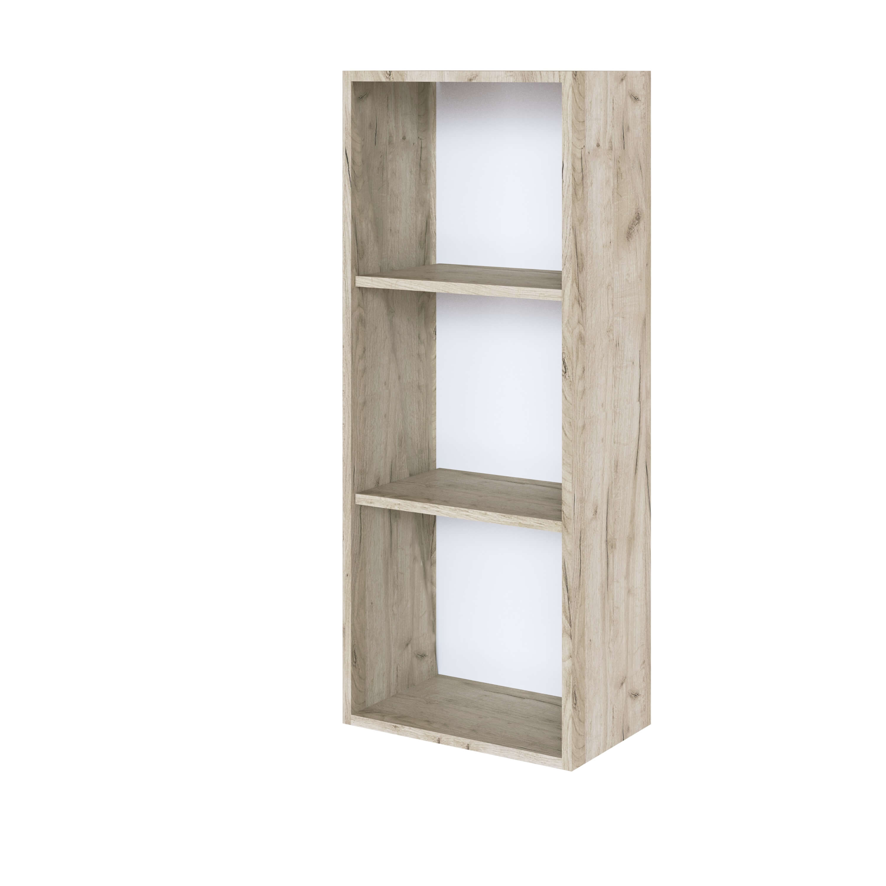 Гостиная Сириния Шкаф навесной дуб крафт серый/светло-серый