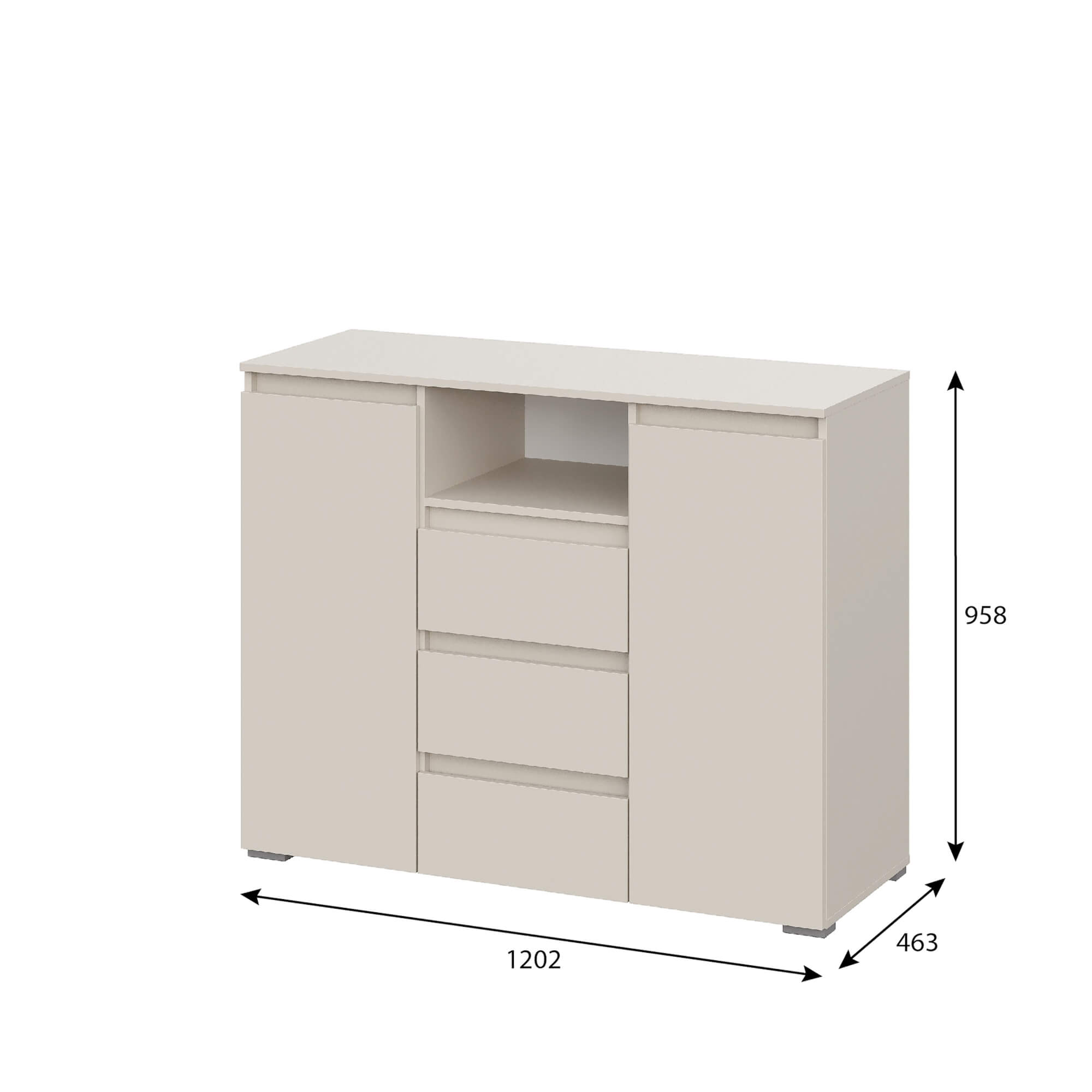 Люмо Комод КМ 01 кашемир