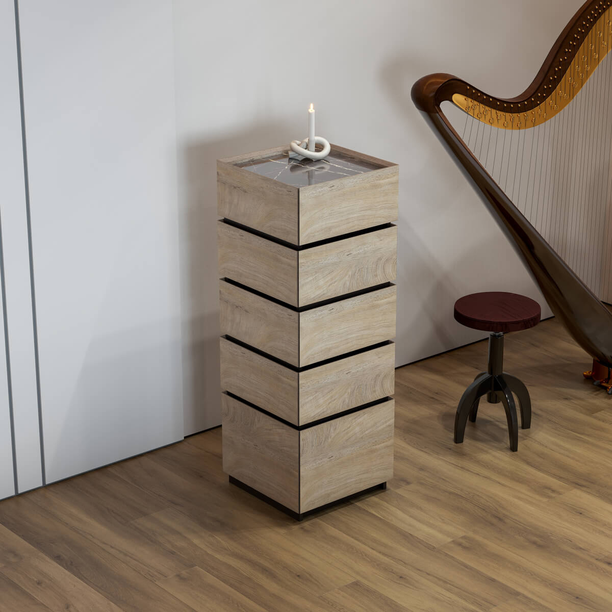 Тумба универсальная "Этна" 450/200  ЭЛ/ПЛ