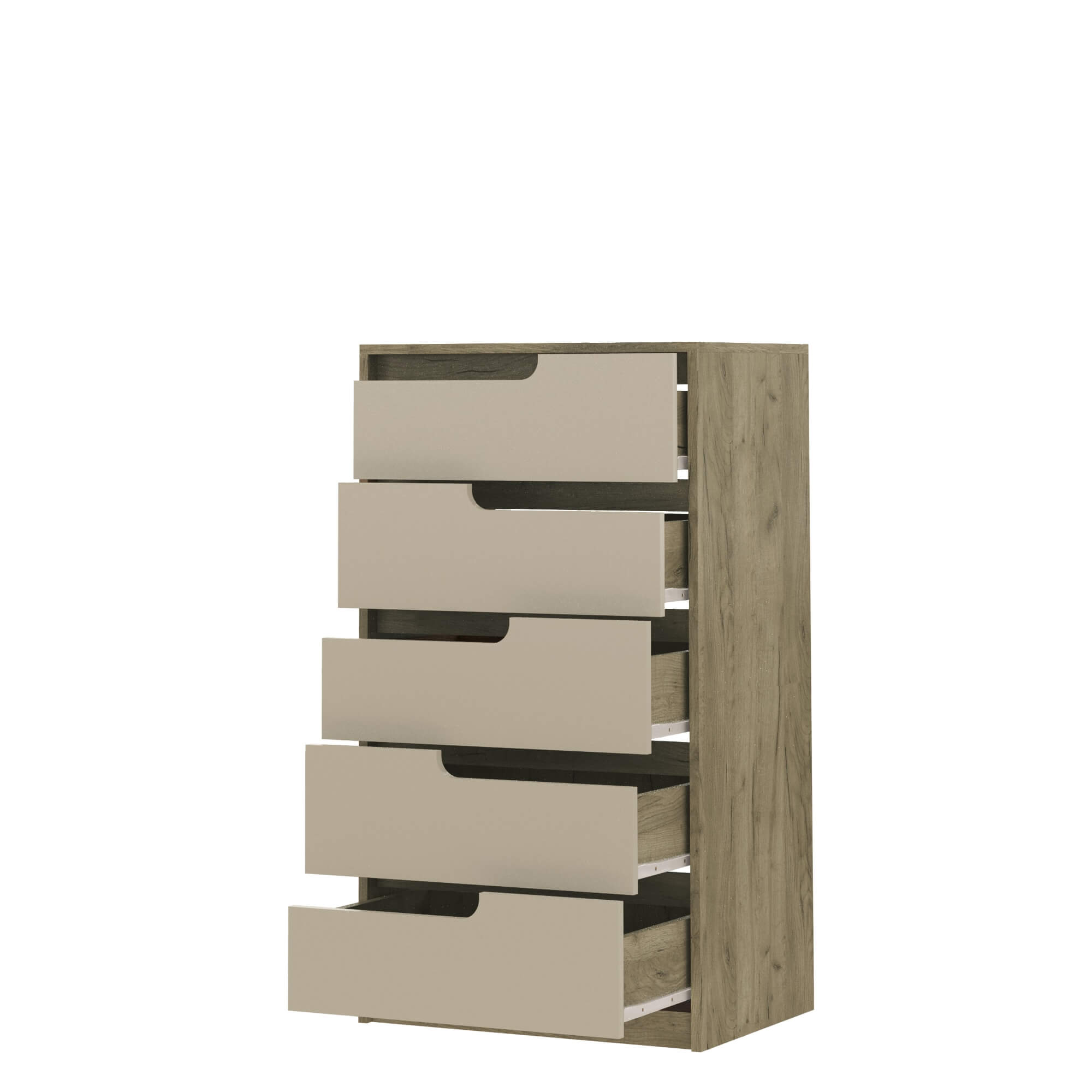 Спальня Гавана комод дуб крафт серый/кашемир