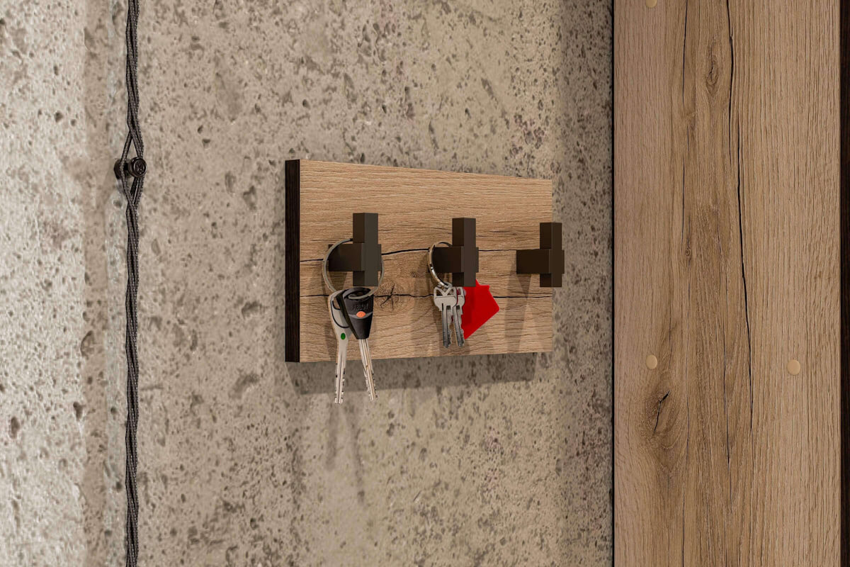 Ключница от прихожей "Берген" СТМ Ключница от прихожей "Берген" СТМ