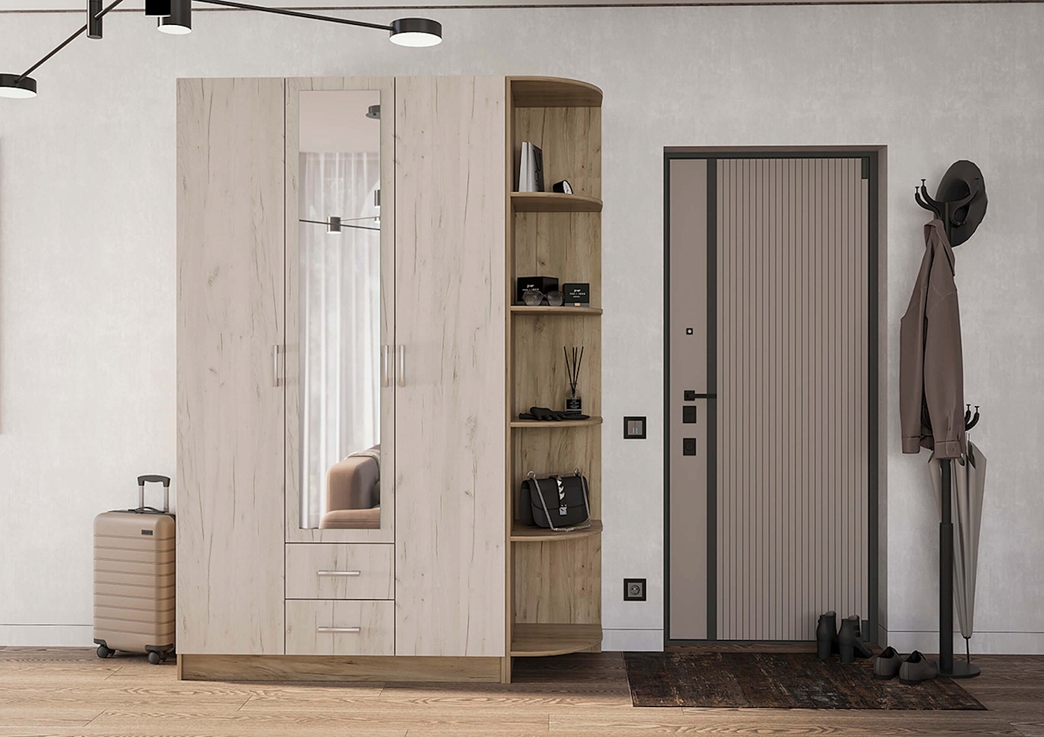 Модульная спальня "Гармония" от бренда "Тащи в дом"