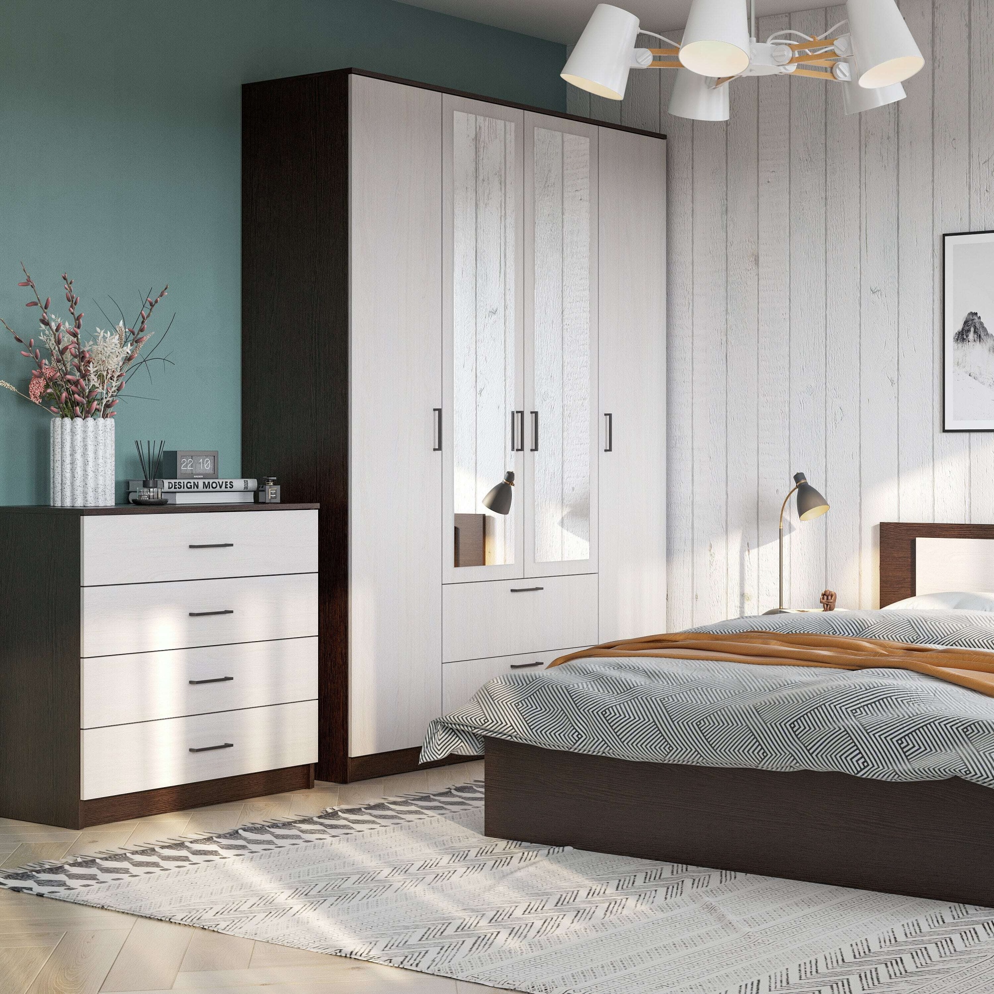 МС "Виста 1" Комод 4 ящика МР